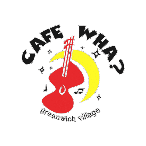 Cafe Wha? NYC Sticker