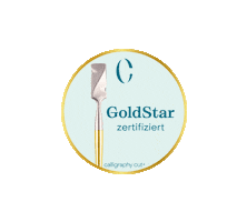 Hair Goldstar Sticker by calligraphycut