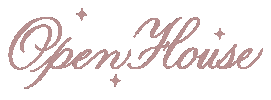 Pink House Sticker