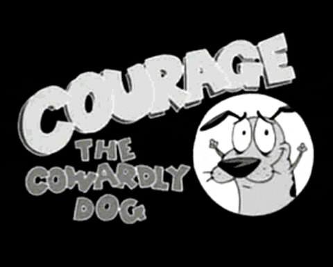 <a href="/u/courage" class="transition linked-keyword" target="_blank">Courage</a> the Cowardly <a href="/u/dog" class="transition linked-keyword" target="_blank">Dog</a>