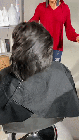 Blowout Silky Hair GIF by ashtaeproducts