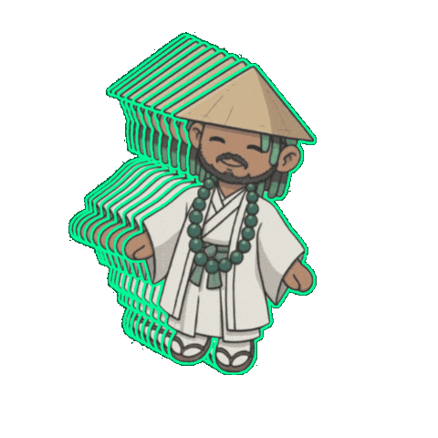 Floating Good Morning Sticker