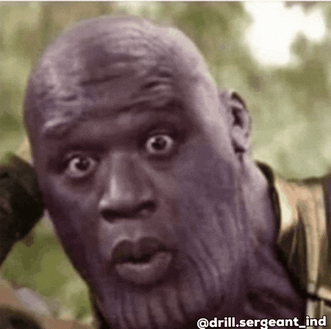 Shocked Infinity War GIF