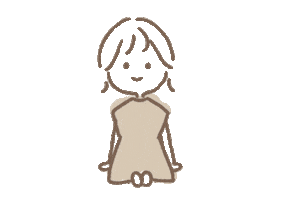 おんなのこ Sticker