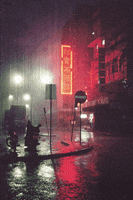 Raining China GIF