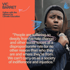 "People are suffering so deeply from climate change and other social issues at a disproportionate rate for no other reason than who they are and where they're from. We can't carry on as a society of indifference and injustice" Vic Barret quote