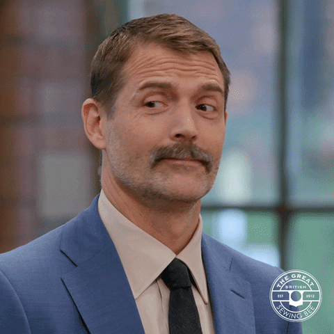 Excuse Me What GIF by The Great British Sewing Bee