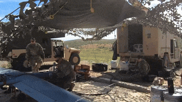 Flying Armed Forces GIF by California Army National Guard