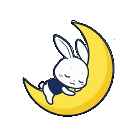 うさぎ Goodbye Sticker by BEAUTY GARAGE