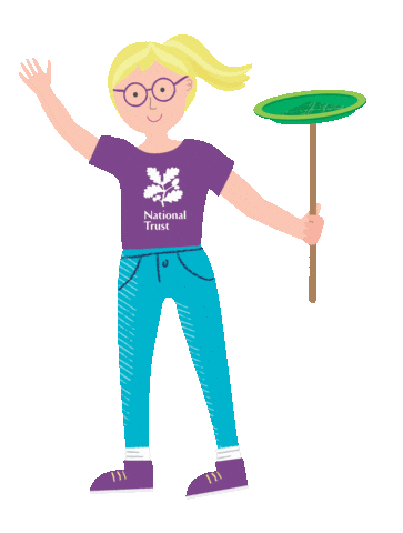 Girl Summer Sticker by National Trust