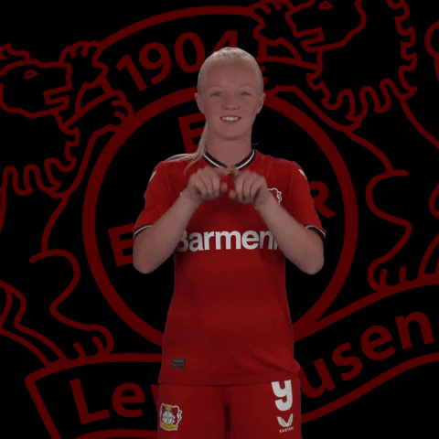 I Love You Heart GIF by Bayer 04 Leverkusen