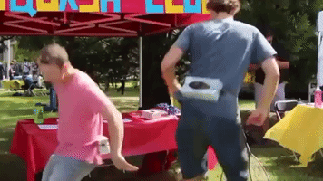 dance jump GIF by UVic Campus Life