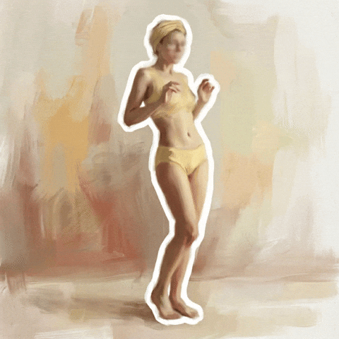 Surprised Sticker GIF