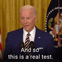 Joe Biden Test GIF by The Democrats