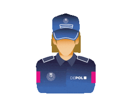 de-pol Sticker