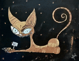 Cat Eat GIF