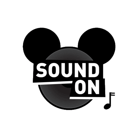 volume up disney Sticker by Mickey Mouse