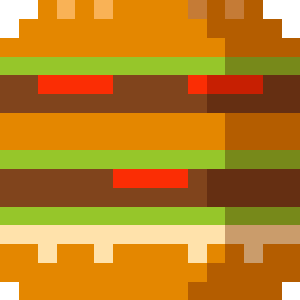 pixel burger GIF by NORD DDB OSLO