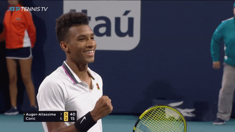 Auger Aliassime GIFs - Find & Share on GIPHY