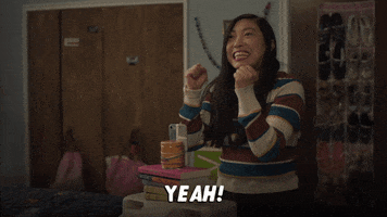 Yes Excited GIF by Awkwafina is Nora from Queens