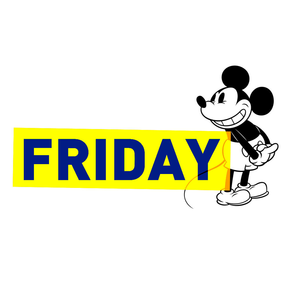 Happy Friday Mickey Mouse