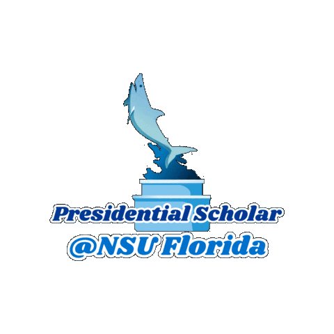 Sharks Nsu Sticker by Nova Southeastern University