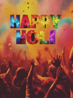 Holi Festival Colours GIF