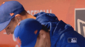 laugh dugout GIF by MLB