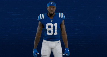 Flexing Mo Alie-Cox GIF by Indianapolis Colts