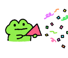 Drawing Celebrate Sticker
