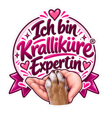 Hund Pfote Sticker by Natalie