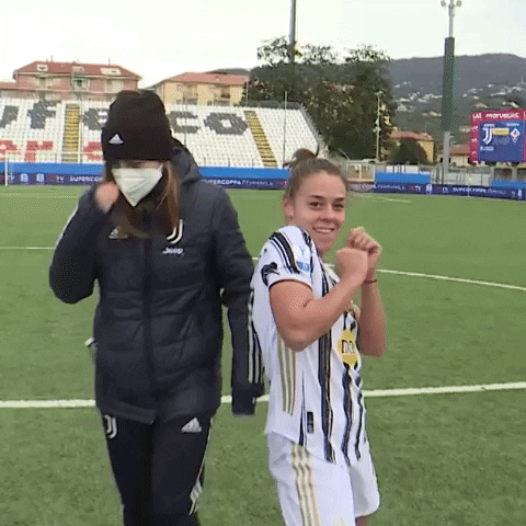 Womens Football Dance GIF by JuventusFC