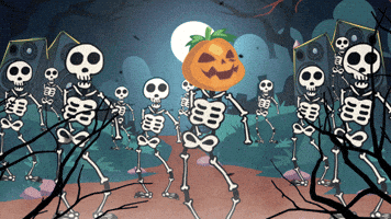craftrecordings halloween pumpkin skeleton halloween2020 GIF
