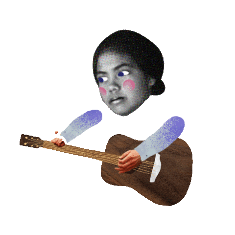 Girl Money Sticker
