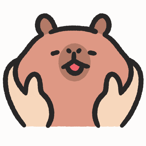 Capybara 欸 GIF by sansanplanet