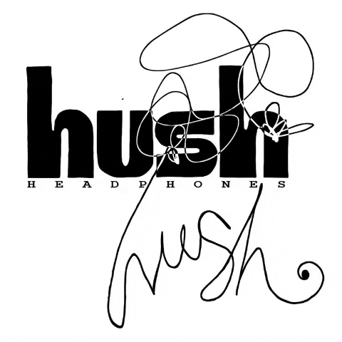hushhushheadphones jacksonville silent disco hush hush hush hush jax GIF