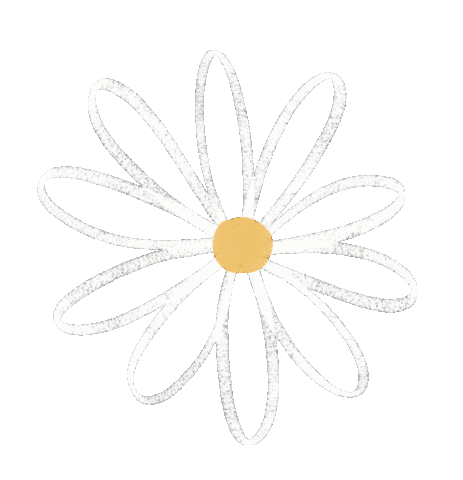 Flower Daisy Sticker