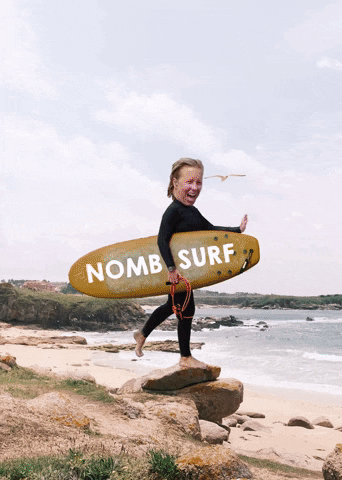 Surfing Stoke GIF by NOMB Surf