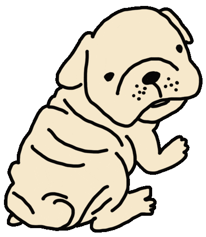 Dog Check Sticker