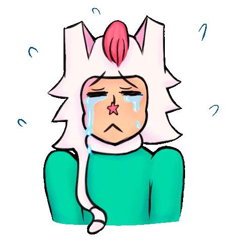 Sad Cat Sticker