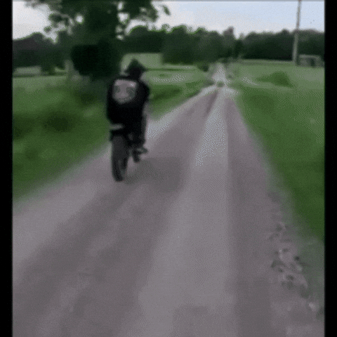 Motorcycle Crash GIF