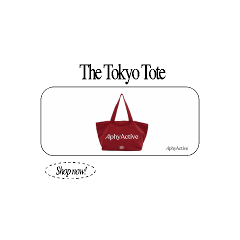 Tote Bag Sticker by Aphy Active