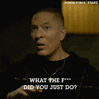 Shocked Joseph Sikora GIF by Power Book IV: Force