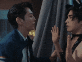 Eye Contact Cat Ears GIF