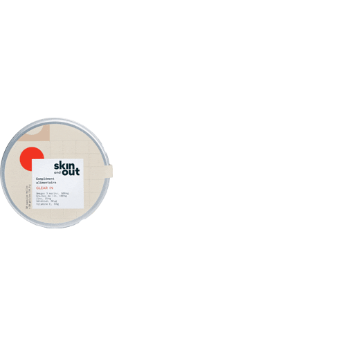 Skin and out Sticker