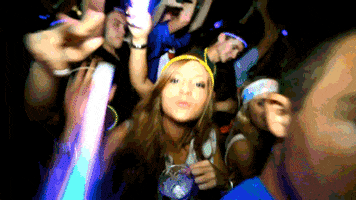 pretty lights party GIF