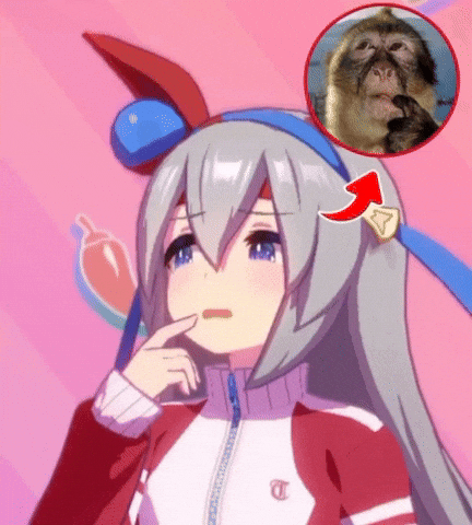 Monkey Umamusume GIF