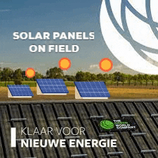 Solar Panels On Field GIF
