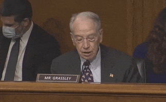Chuck Grassley Leaks GIF by GIPHY News