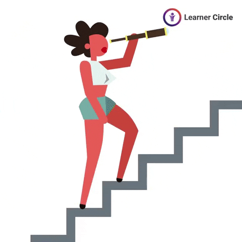 Woman Star GIF by Learner Circle